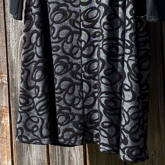 Dzhavael couture black sweater dress size XL - Picture 14 of 17